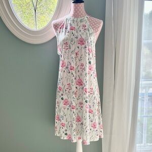Rowye High Neck Floral Dress Size XXL